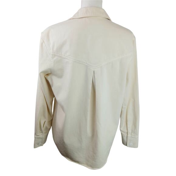 Rails SZ S August Shirt Jacket-Ecru Heavyweight NWT $198 - Picture 7 of 9